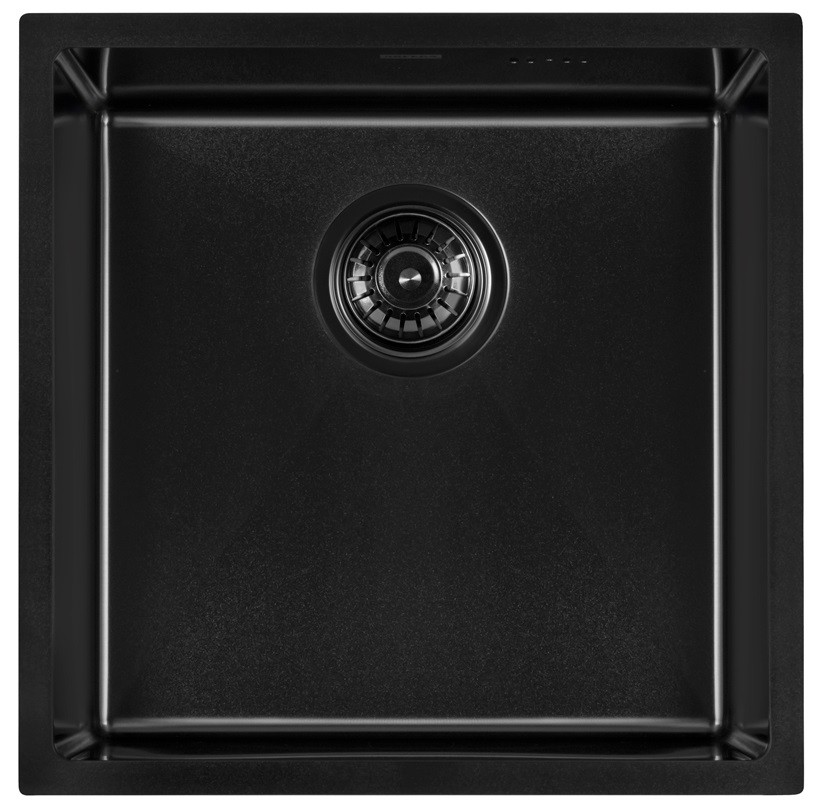 Мойка кухонная ARFEKA ECO AR 450*450 BLACK PVD NANO DECOR