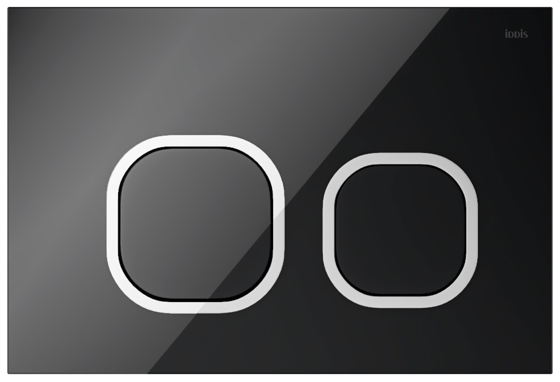 Кнопка смыва Iddis Uniglass 001 UNG01BCi77