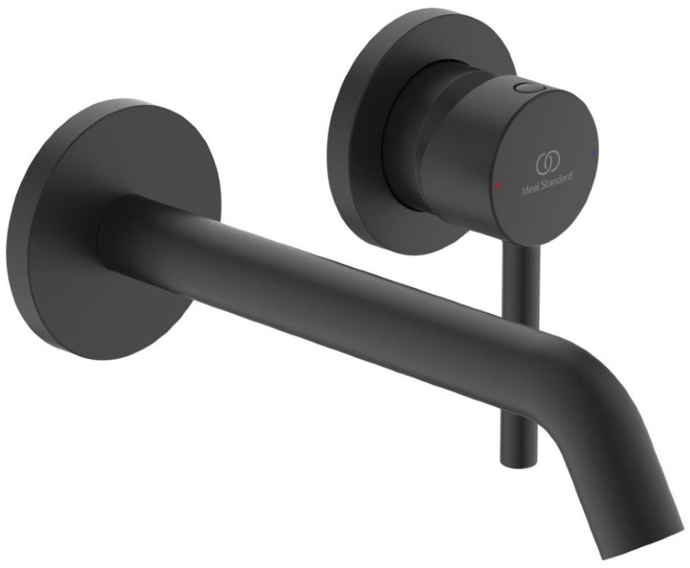 Смеситель скрытого монтажа для умывальника Ideal Standard CERALINE A6938XG+A1313NU черный