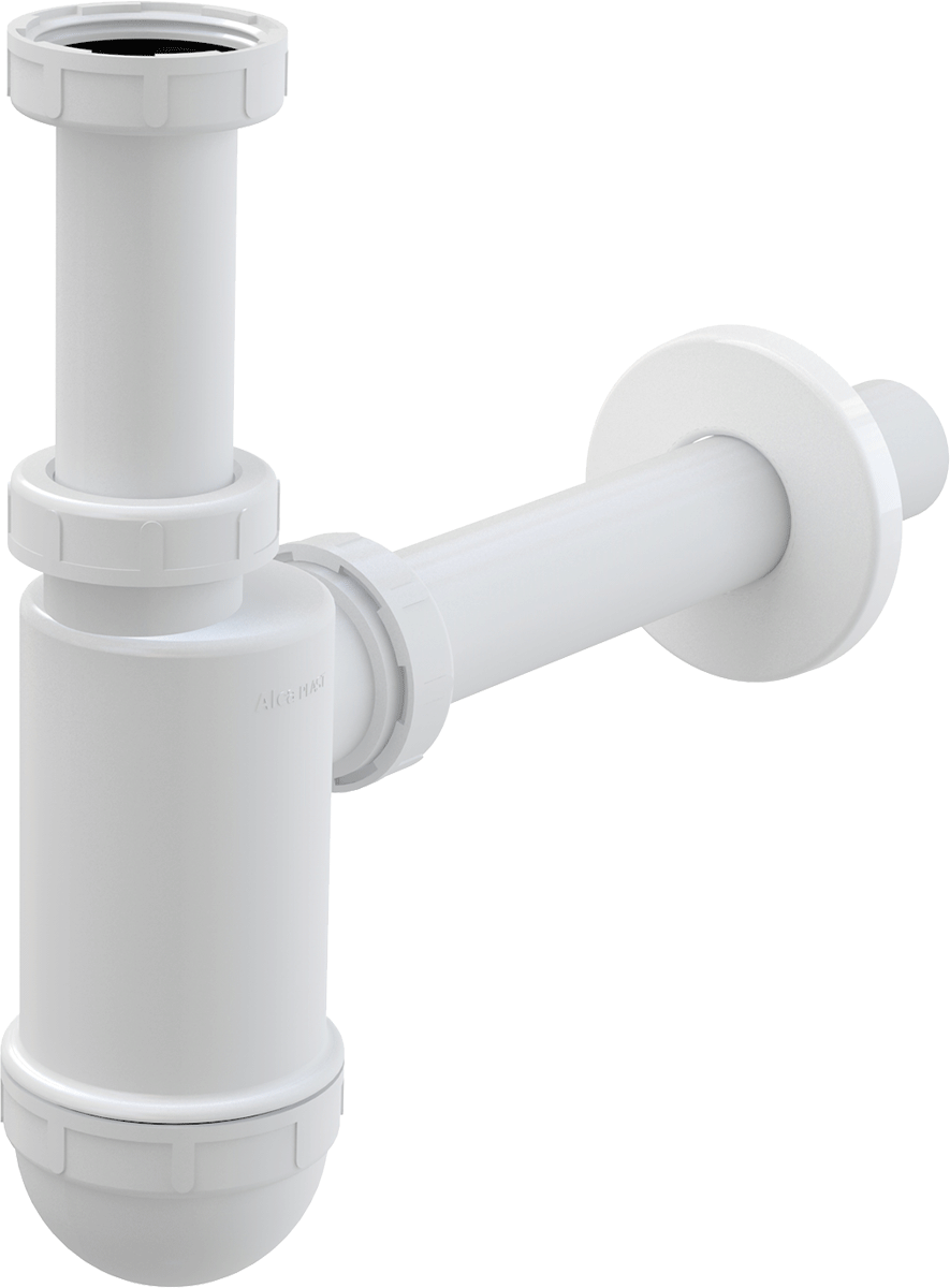 Сифон для умывальника DN32 c накидной гайкой 5/4" AlcaPlast A430