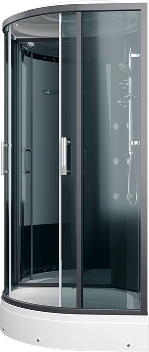 Гидромассажная душевая кабина Erlit ER571017-C24-RUS 100x100