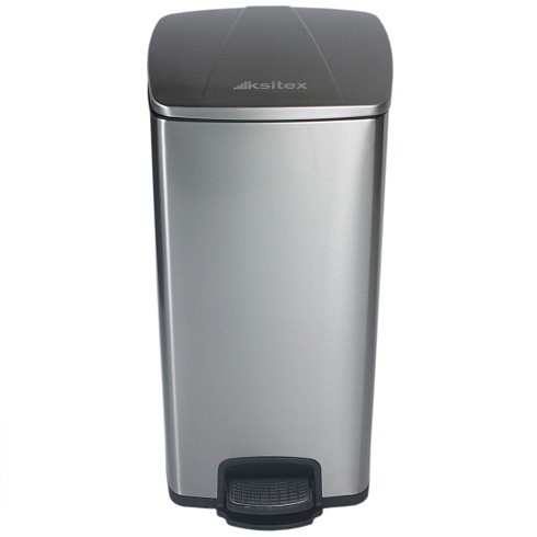 Урна с педалью Ksitex SGB-30M, микролифт, 30л., матовая