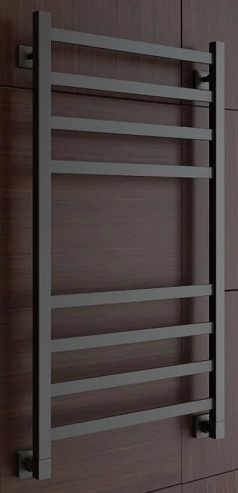 Полотенцесушитель водяной Stinox Prestige 50x100 черный матовый