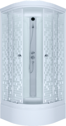 Душевая кабина Triton Стандарт В3 90x90 (стекла мозаика)