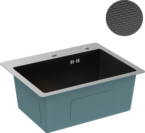 Мойка кухонная Diadonna S5040B-2