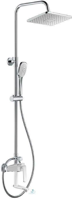 Душевая система Haiba HB24548-8 белая