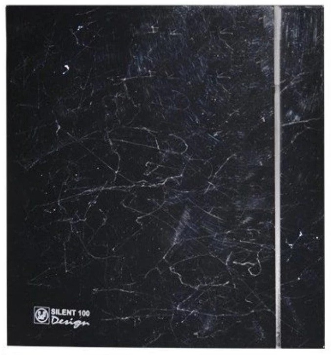 Вытяжной вентилятор Soler&Palau Silent-100 CHZ Marble Black Design 5210402300-434900