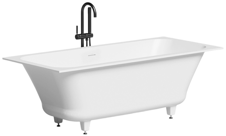 Ванна из искусственного камня Salini Orlanda Axis Kit 170х75 S-Sense 103313G