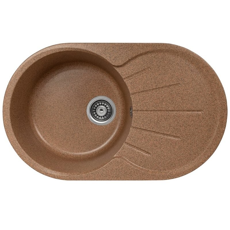 Мойка кухонная Gerhans A02-23 терракот