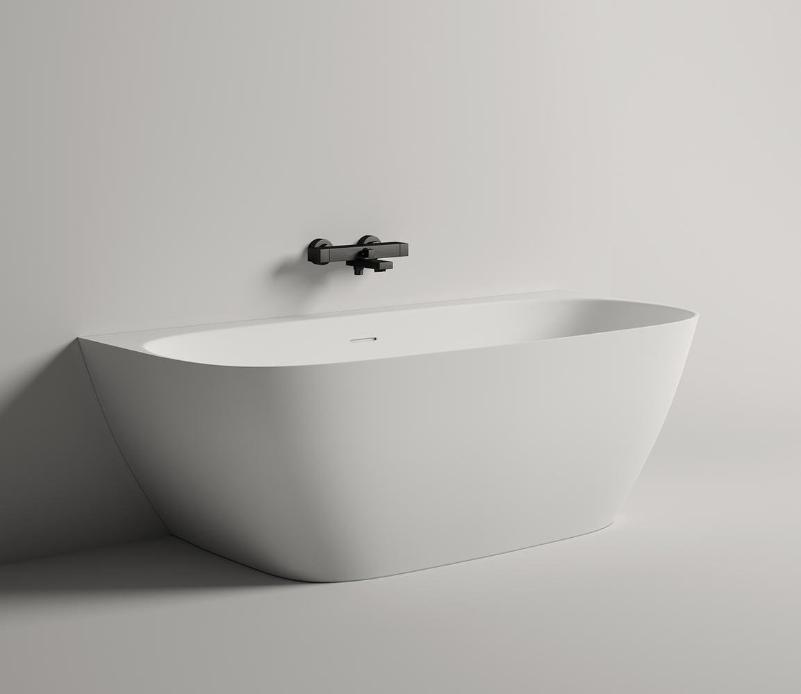 Ванна из искусственного камня Salini Sofia Wall 170x80 S-sense