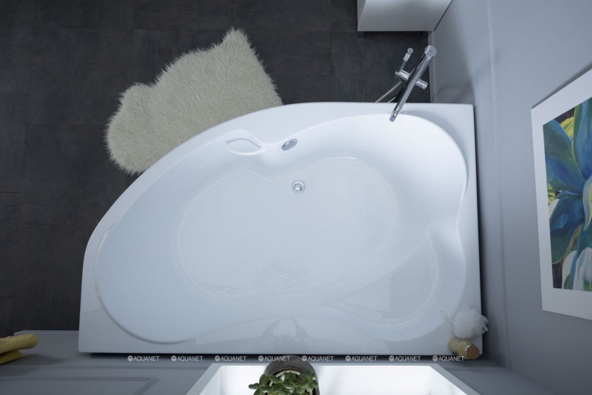 Ванна акриловая Aquanet Capri 170x110 L левая