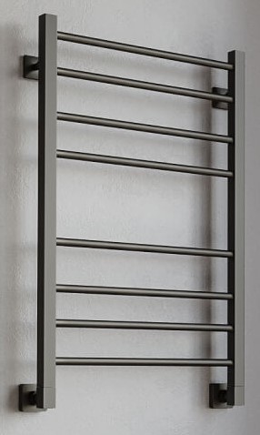 Полотенцесушитель водяной Stinox Classic 50x80 черный матовый