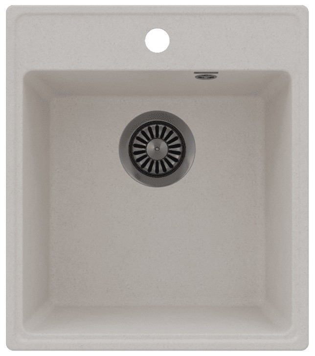 Мойка кухонная Maunfeld Perla 425 MFQS-425W кремовый