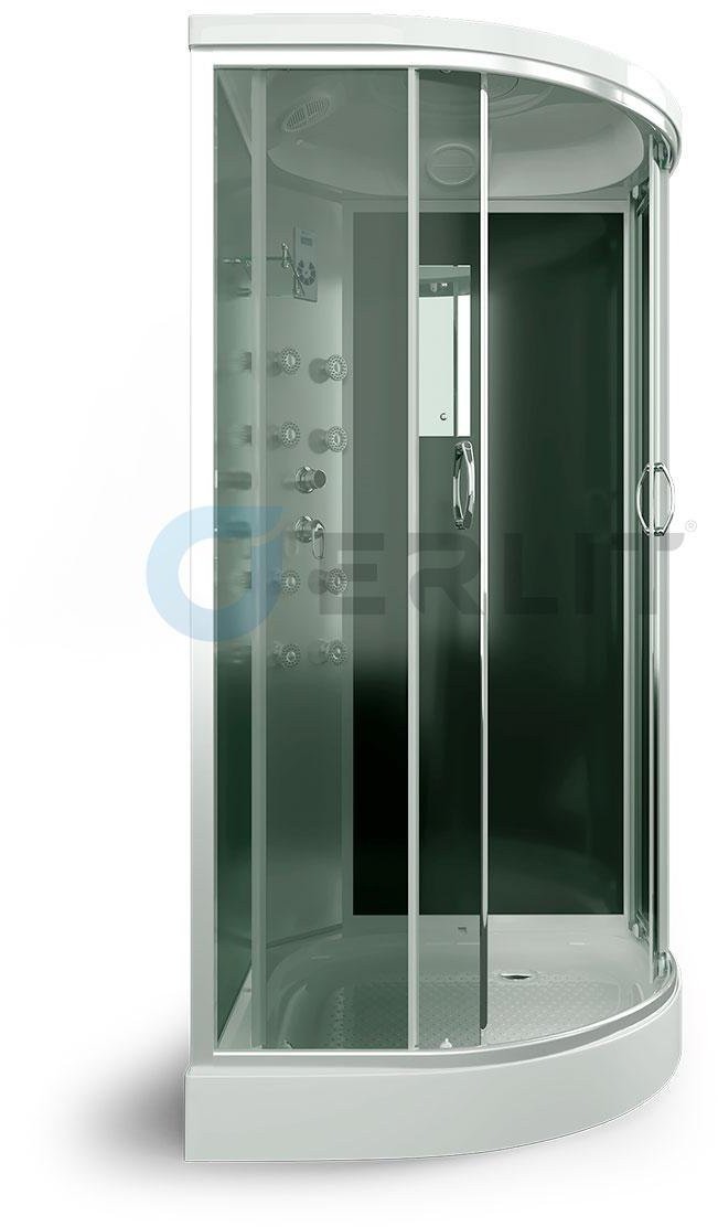 Гидромассажная душевая кабина Erlit ER4508P-C4 80x80