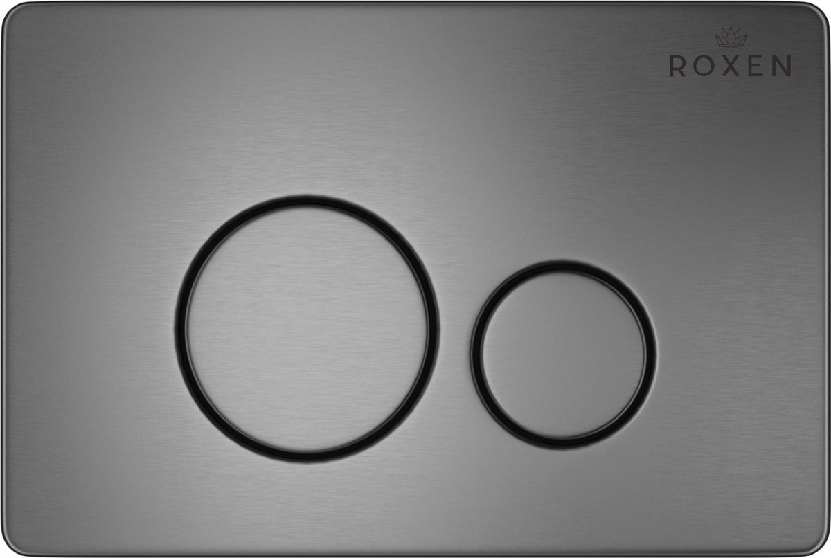 Кнопка смыва Roxen Steel 420260G