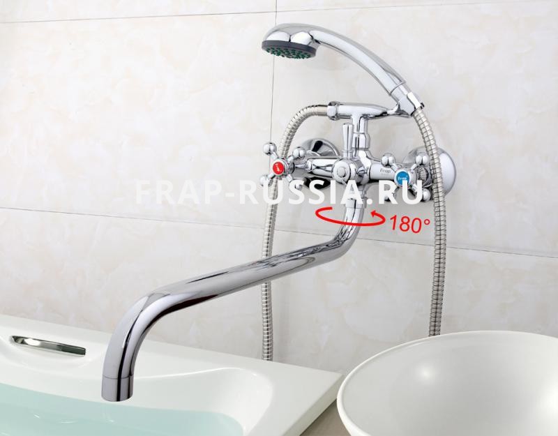 Смеситель для ванны и душа Frap F2619