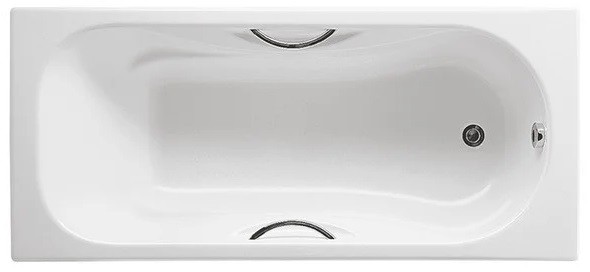Ванна чугунная Roca Malibu 150х75 с ручками